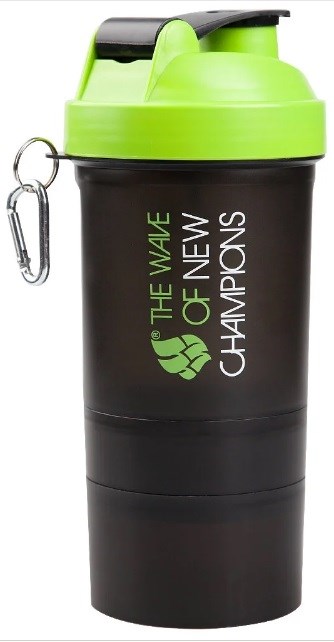 Шейкер SHAKER, 400 ml, GREEN - фото 7800