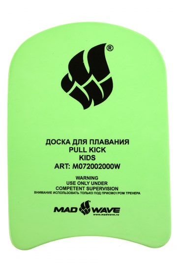 Доска для плавания Kickboard Kids, One size, Green