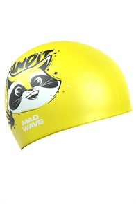 Юниорская силиконовая шапочка BANDIT, One size, Yellow