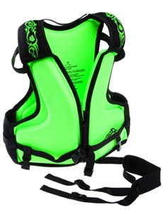 Жилет плавательный LIFE VEST, XS, Green