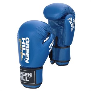 Боксерские перчатки PANTHER синие (8oz)