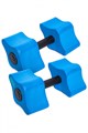 Аквагантели Dumbbells BI-directional, pair, 10*15,5*27 cm, Blue - фото 12526