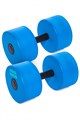 Аквагантели Dumbbells Basic Round, pair, 15*15*27 cm, Blue - фото 7857