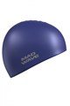 Силиконовая шапочка Metal Silicone Solid, One size, Navy - фото 8867